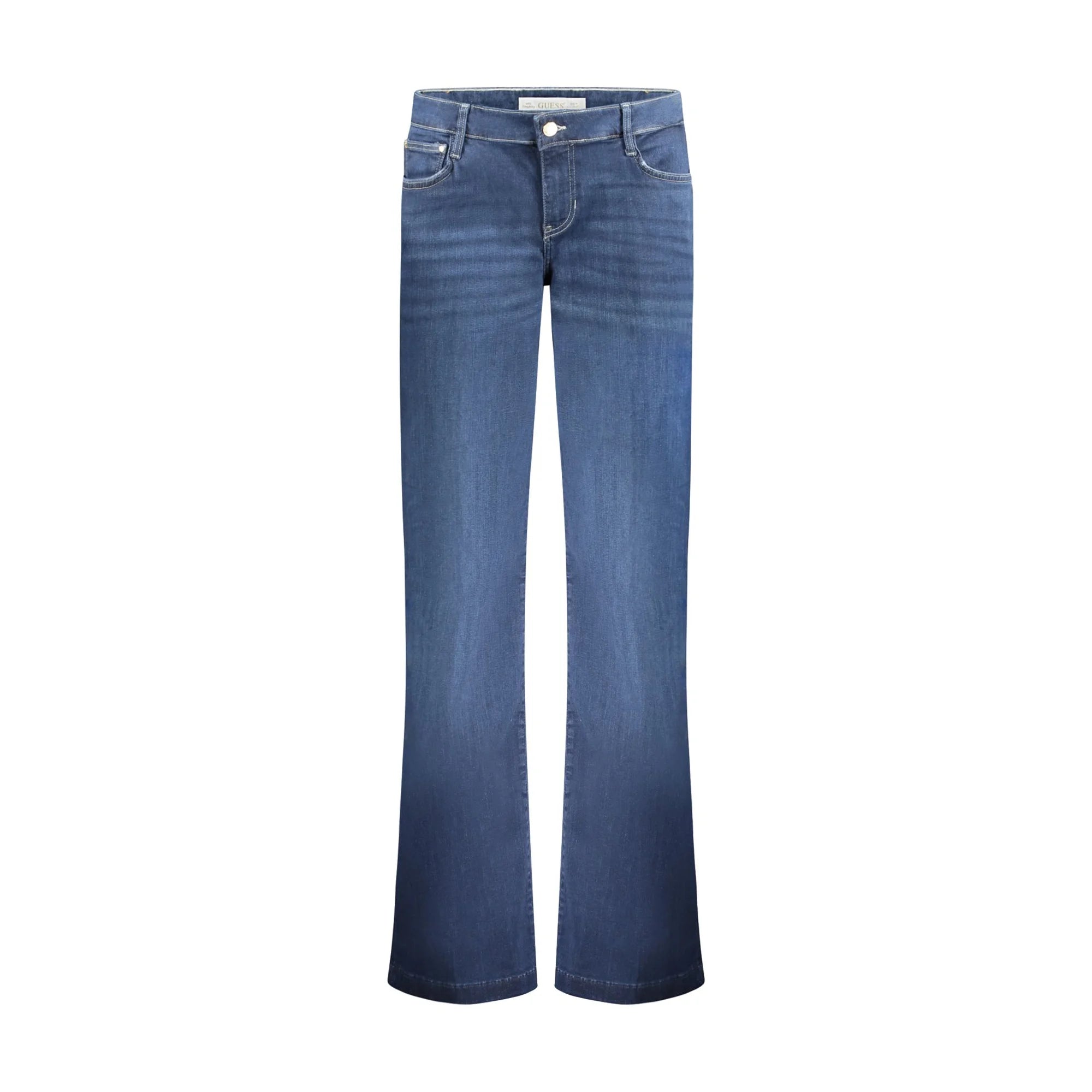 Guess Jeans Pantaloni Donna Blu Logo - foto prodotto